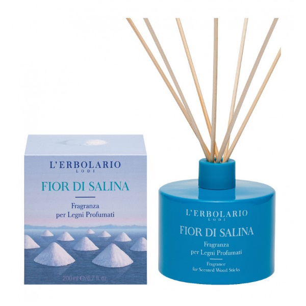 L’Erbolario Fior Di Salina Fragranza Per Legni Profumati 200 Ml