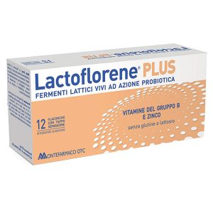Lactoflorene Plus Integratore Fermenti Lattici Vivi 12 Flaconcini