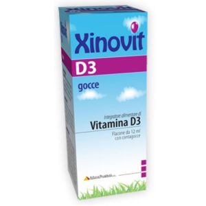 Xinovit D3 Gocce Integratore Alimentare Sistema Immunitario 12 Ml