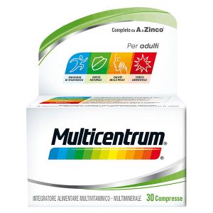 Multicentrum Integratore Multivitaminico Multiminerale 30 Compresse