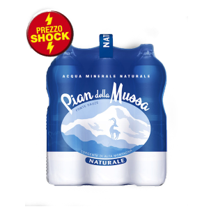 Acqua Pian della Mussa Naturale Lt. 1.5 Super Promo