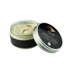 Scrub viso con Miele, Zafferano e Olio di Canapa