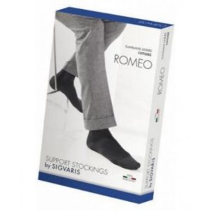 Sigvaris Romeo 180 Gambaletto Ad Punta Chiusa Nero Taglia 5 (45+)