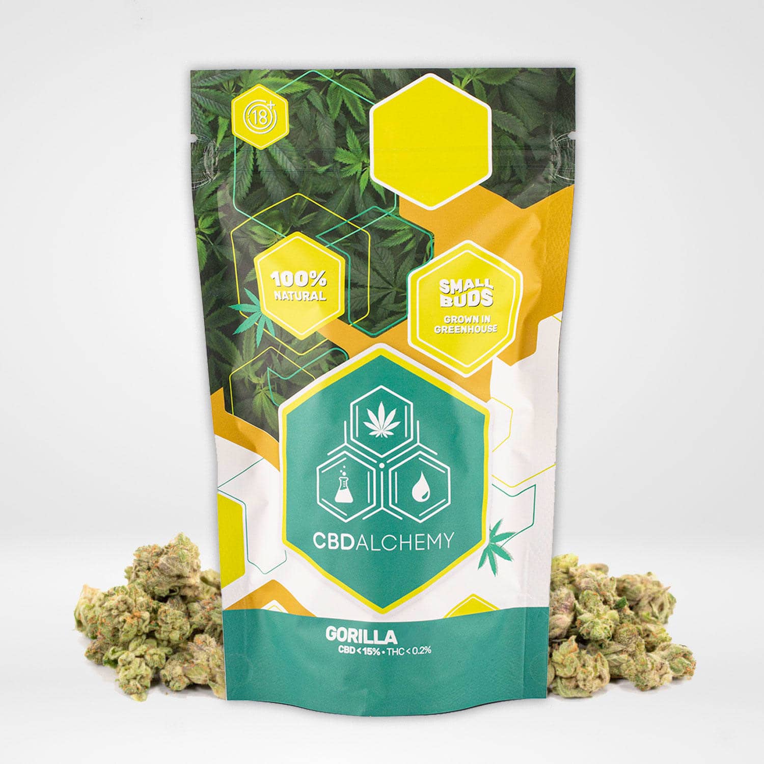 CBD Alchemy | Gorilla CBD mini buds