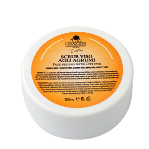 Scrub viso agli agrumi (per tutti i tipi di pelle) (150 ml)
