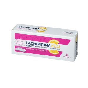 Angelini Tachipirinaflu 500mg + 200mg 12 Compresse Effervescenti