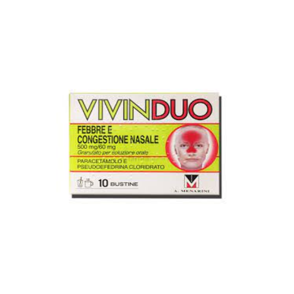 Vivinduo Febbre Congestione Nasale 10 Bustine