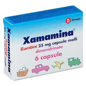 Xamamina Bambini 6 capsule 25MG