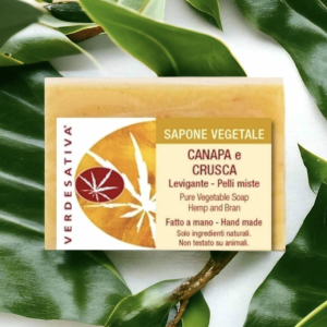 Verdesativa | Sapone Canapa e Crusca